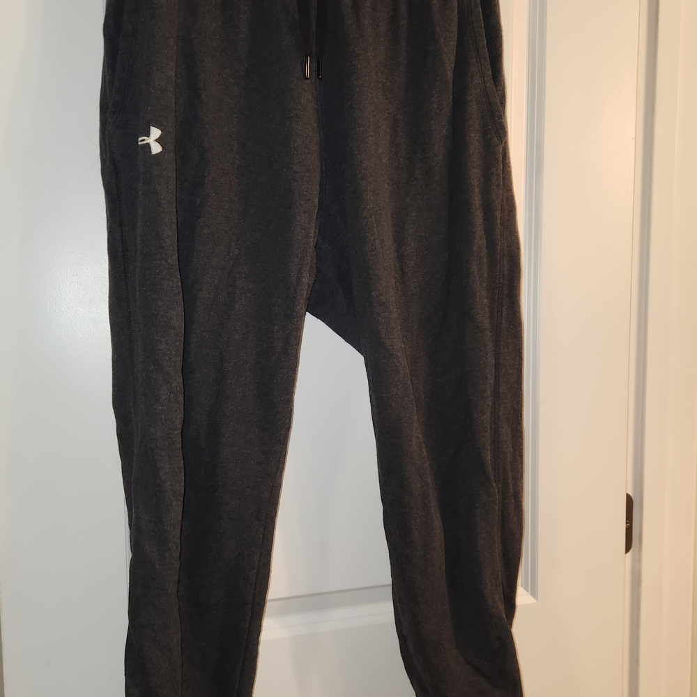 Under Armour Womens Size Xl Charcoal Joggers Sweatpants